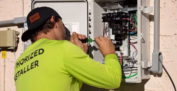 Home EV charger illustrating installation planning